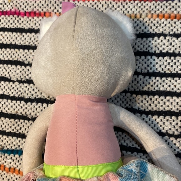 B. Softies Plush Cat with Bow - Picture 7 of 10